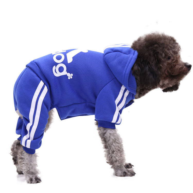 Cozy Pet Sweater Winter Jacket Plush Dog Cat Clothes Cute Button Warm Autumn Pet Outfit