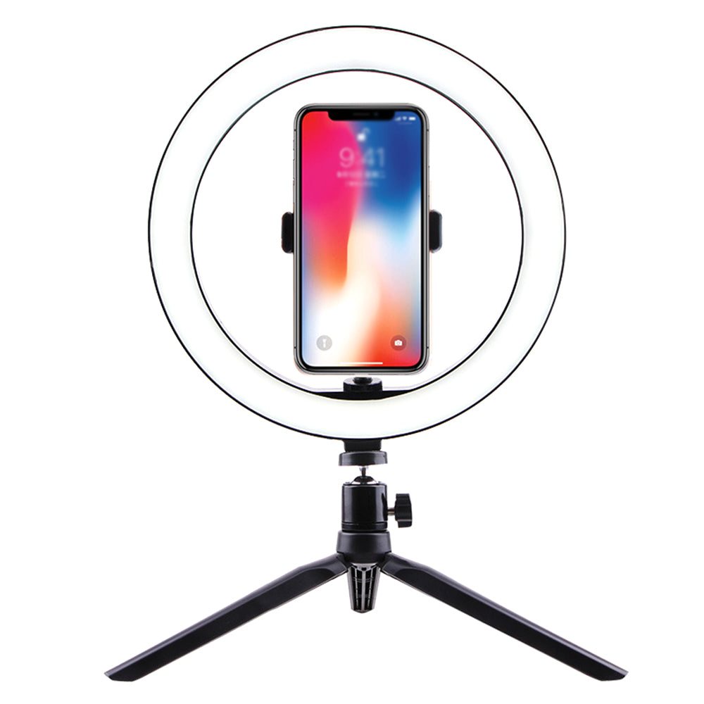 USB LED Ring Light – Portable Selfie Light for Makeup, Photography & Video Content