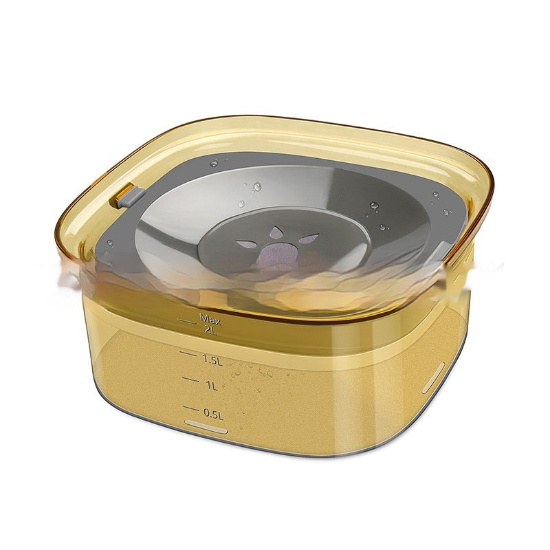 Spill Proof Dog Water Bowl – Large Capacity