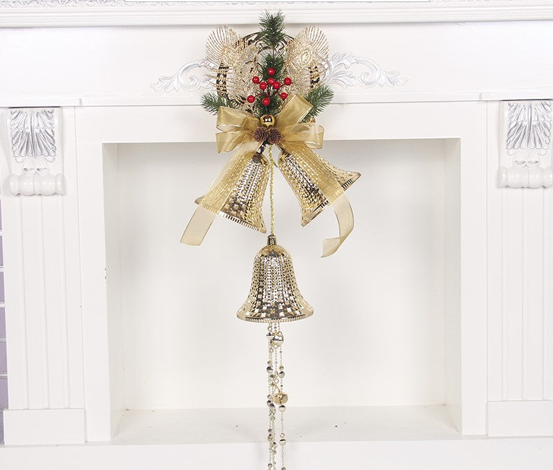 Christmas Tree Bell Ornament – Big Festive Bell Decor for Holiday Styling