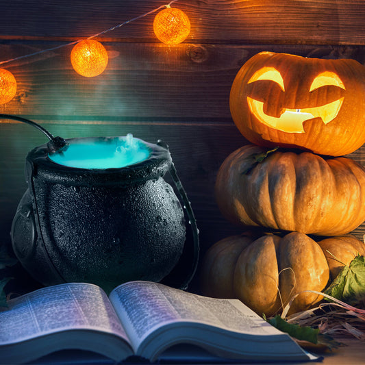 Halloween Decor Mist Maker – Ultrasonic Fog Generator for Spooky Party Setup