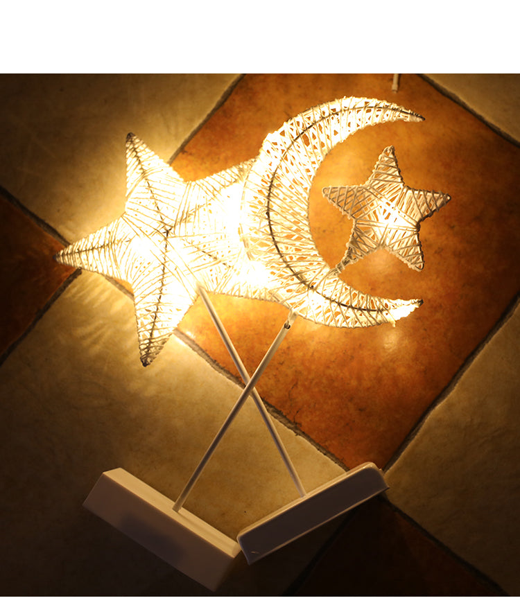 LED Romantic Star Lights – Rattan Ball Fairy String Lights for Cozy Room Decor