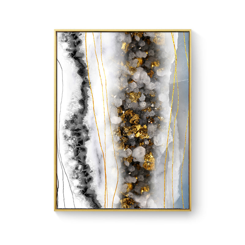 Minimalist Marble Wall Art Canvas – Modern Abstract Decor for Living Room & Bedroom