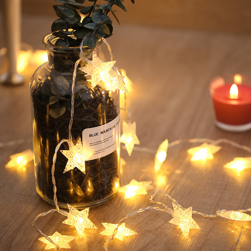 Christmas Curtain Garland Window Lights – LED String Light Holiday Window Decor