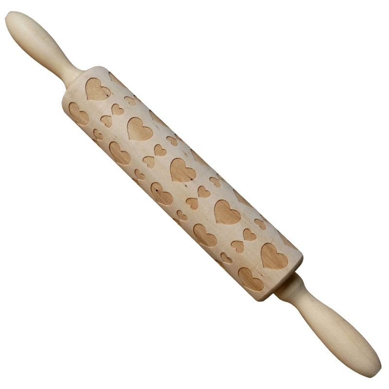 Make Festive Cookies with Christmas Embossed Rolling Pin