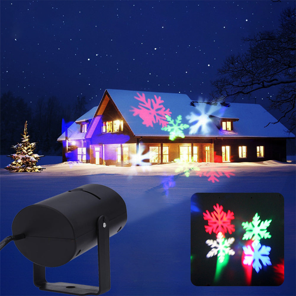 Christmas Laser Projector Lights Outdoor Waterproof – Colorful Rotating LED Holiday Decor