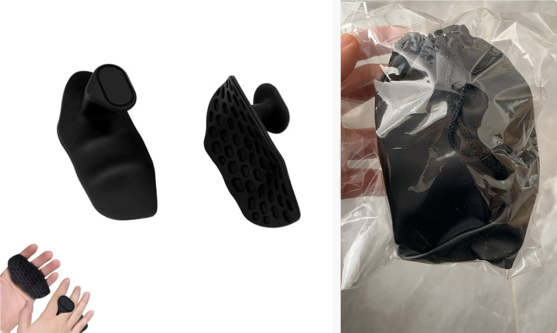 Anti-Slip Grip Strengthener – No Sweat Finger Trainer for Gym, Forearm & Dumbbell Strength Training