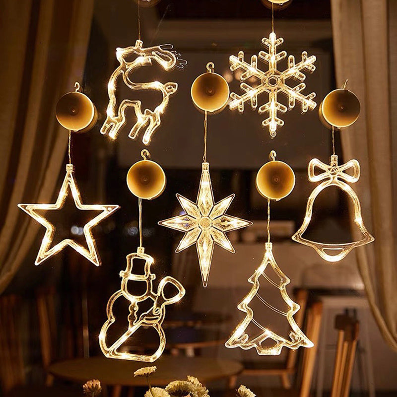 Charming Christmas LED Lights for Cozy Window Displays