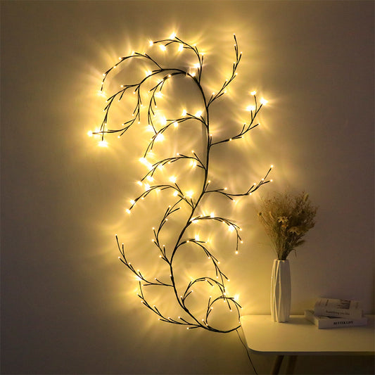 LED Rattan String Lights – Aesthetic Fairy Lights for Bedroom & Room Decor