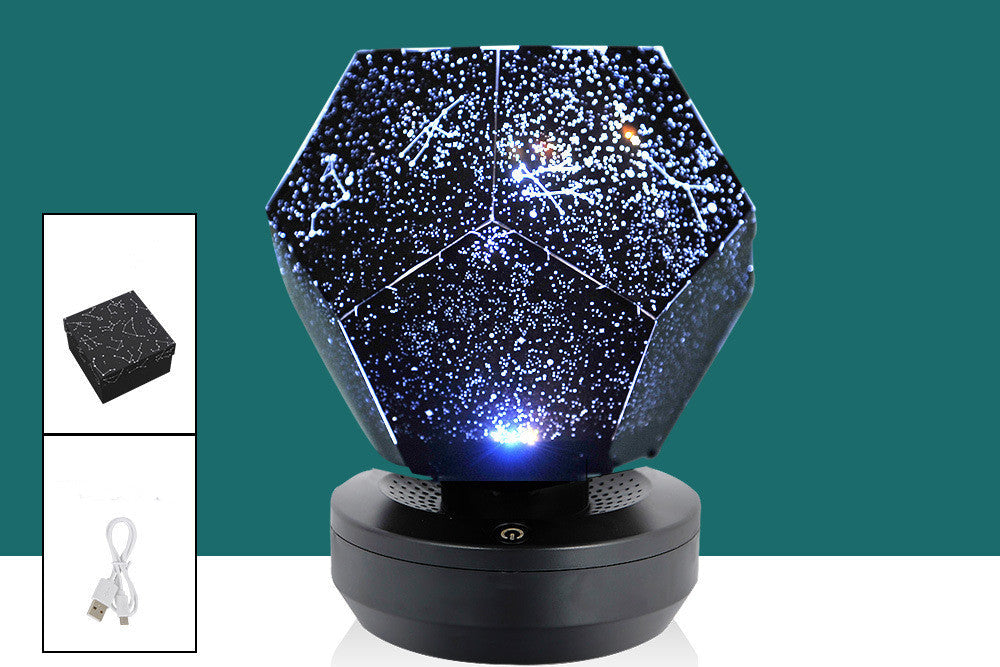 LED Galaxy Projector Night Lamp – Starry Sky Projector LED Night Light for Bedroom