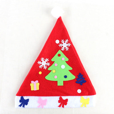 Kids Christmas Party Hat DIY Set – Creative Festive Headwear for Nursery School Christmas Activities
