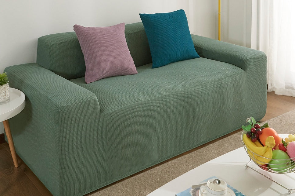 Easy-Fit Sofa Protector – Waterproof Polar Fleece Couch Slipcover for 1-4 Seats