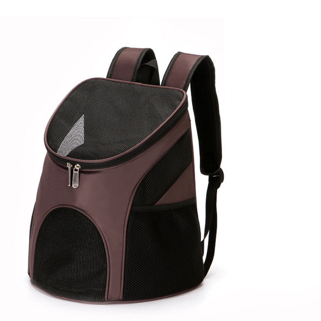 Pet Backpack Carrier – Portable Breathable Pet Outing Bag for Cats & Small Dogs Travel Hiking