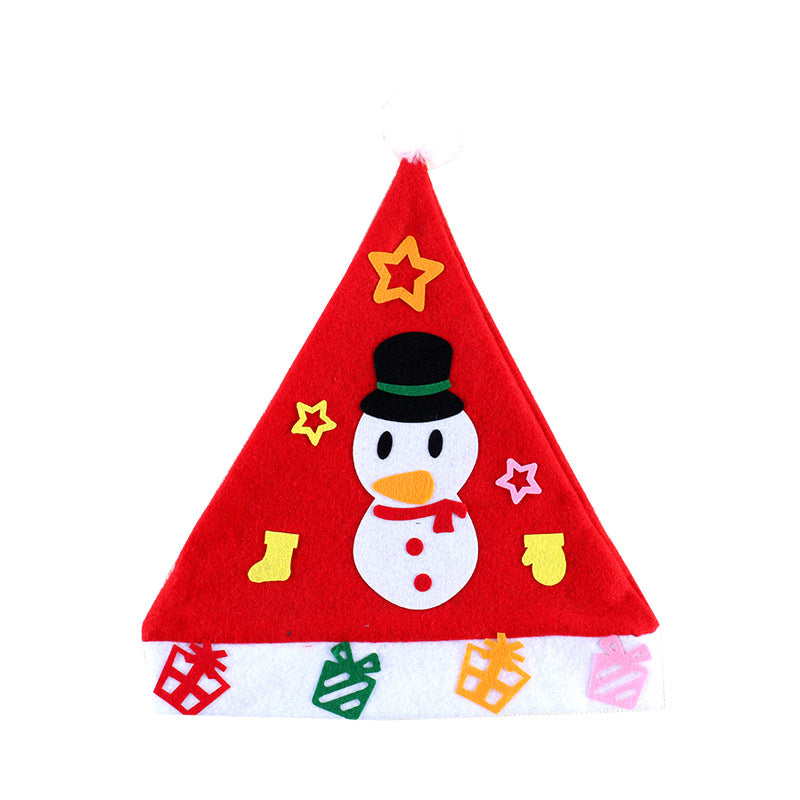 Kids Christmas Party Hat DIY Set – Creative Festive Headwear for Nursery School Christmas Activities