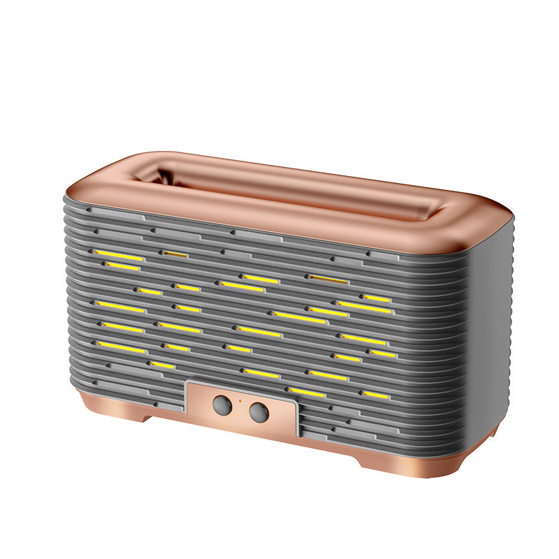 Flame Effect Essential Oil Diffuser – USB Humidifier for Bedroom, Office & Relaxation