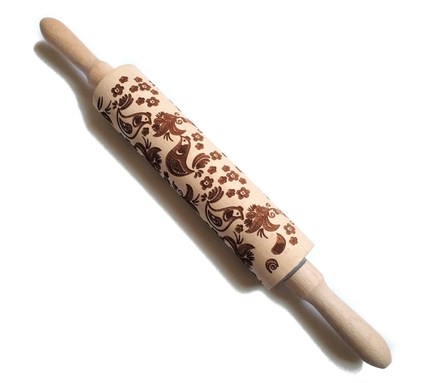 Make Festive Cookies with Christmas Embossed Rolling Pin