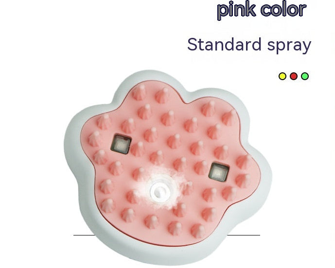 Pet Steam Massage Comb – Dog & Cat Grooming Brush for Loose Hair Removal