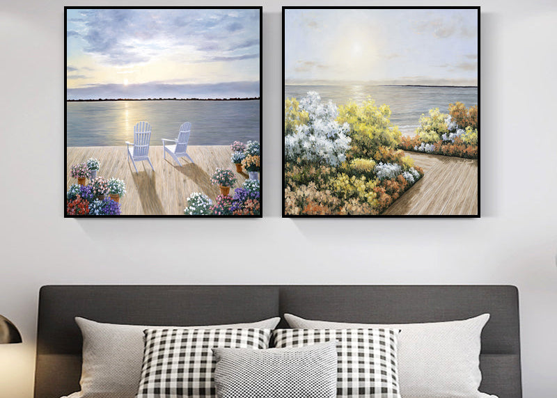 Minimalist Abstract Bedroom Decor - for cozy spaces & aesthetic decoration