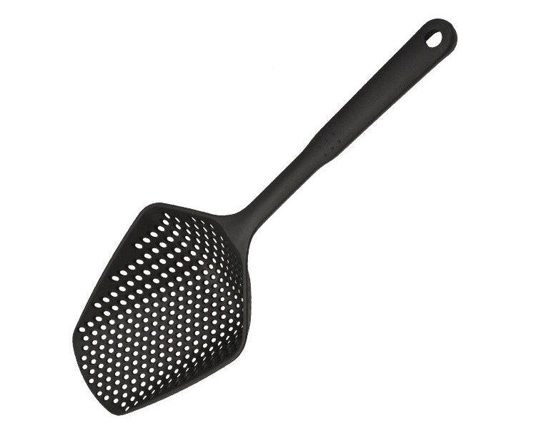 Heat-Resistant Nylon Scoop Colander – Kitchen Strainer Spoon for Cooking, Frying & Serving