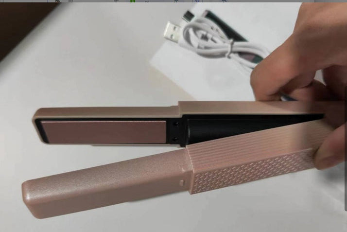 Cordless Hair Straightener – Portable USB Flat Iron