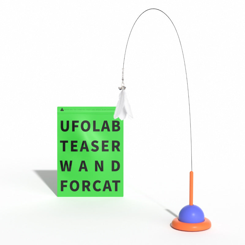Interactive Cat Toy Suction Cup Self Play Anti Boredom Indoor Pet Toy