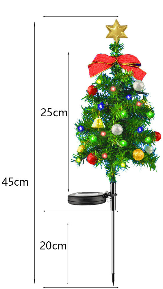 Solar Garden Christmas Tree Lights – Holiday Lighting