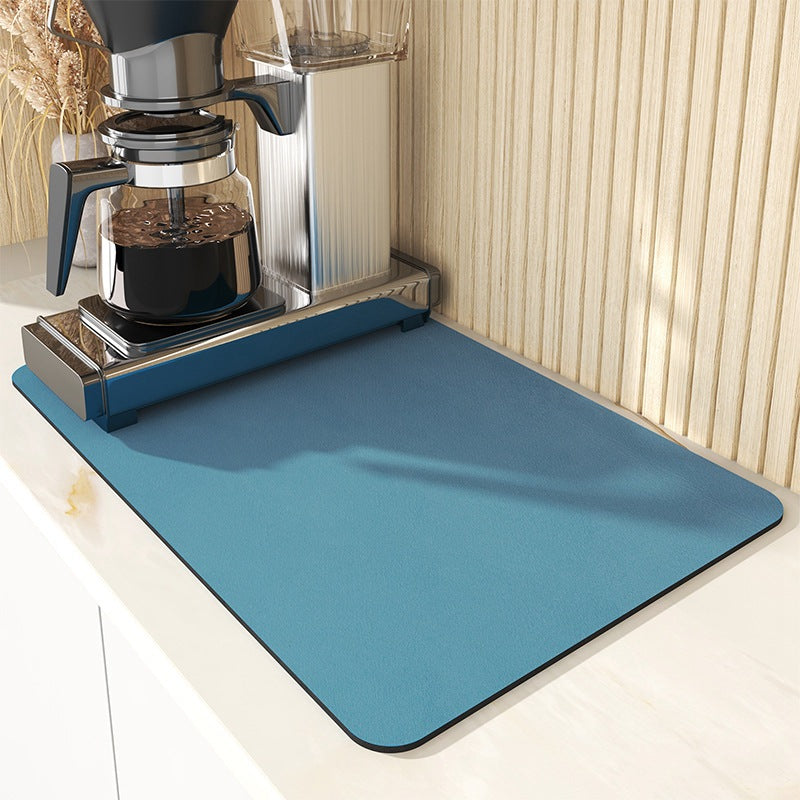 Rubber Dish Drying Mat – Kitchen Drainer Pad for Tableware