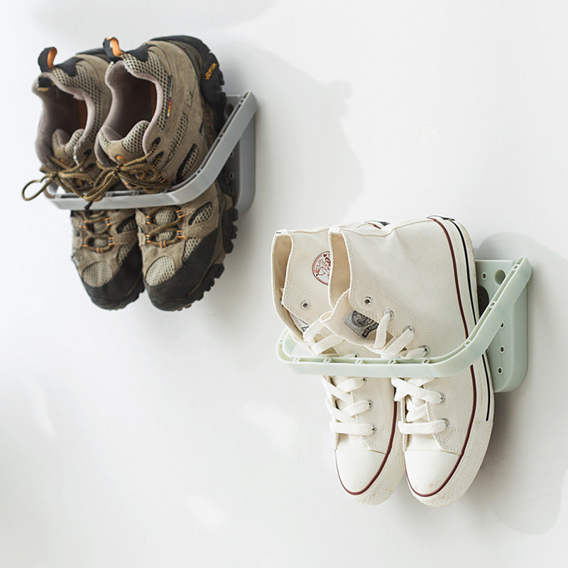 Wall Mounted Shoe Organizer – Storage Rack for Slippers, Heels & Sneakers