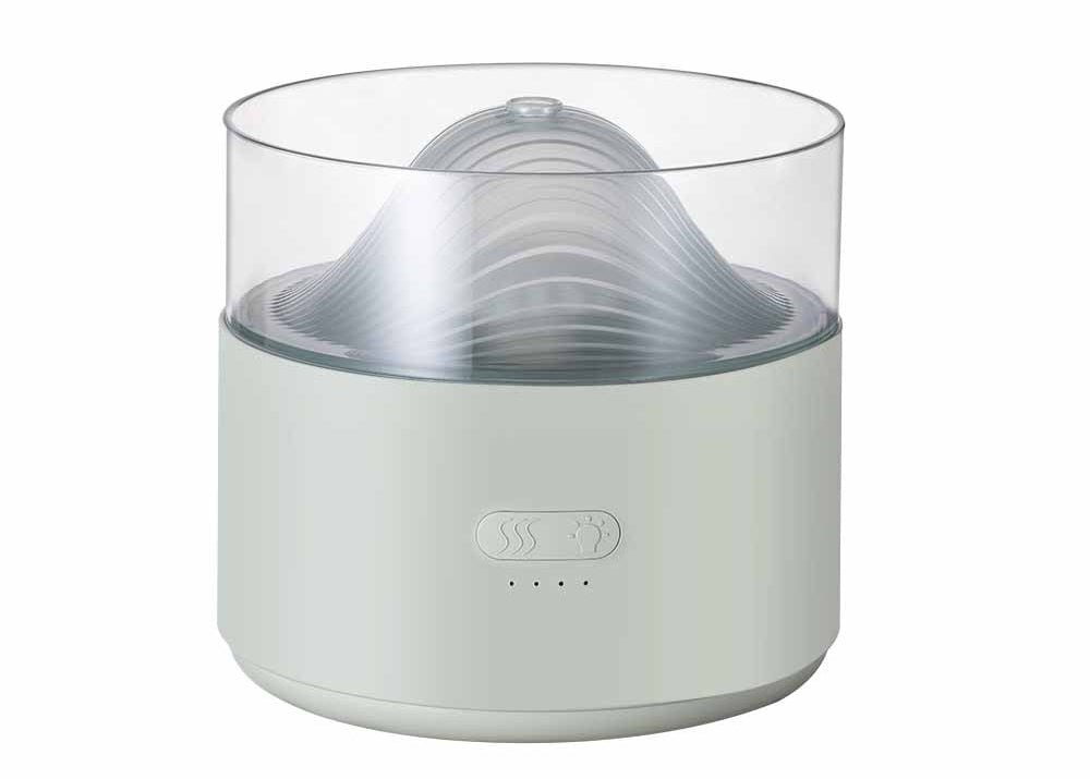 Ultrasonic Cool Mist Humidifier & Aromatherapy Diffuser – Crystal Salt Lamp Air Purifier w/ Ambient Mood Lighting