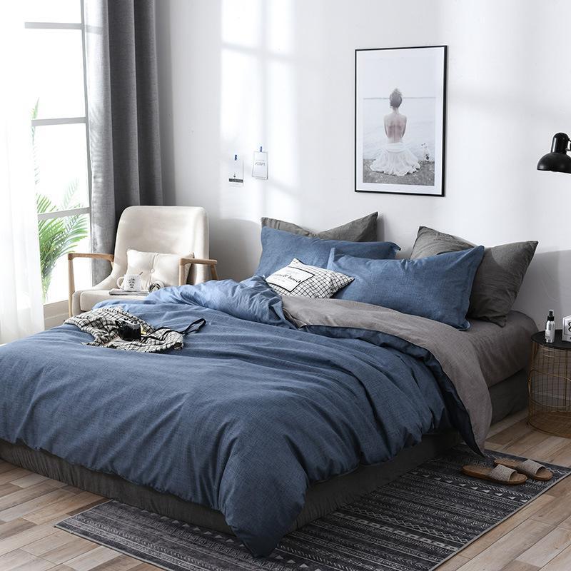 Breathable 4pc Bedding Set – Duvet Cover & Bed Sheet Set | Cozy Sleep Essentials