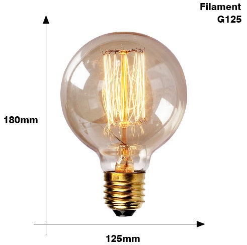 Retro Vintage Edison Bulb E27 – Stylish Filament Lighting for Home Decor