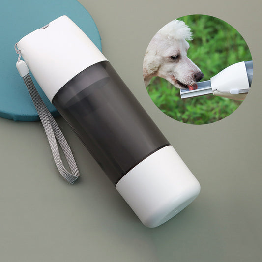 Dog Travel Water Bottle – Portable Leak Proof Drinking Bowl for Outdoor Pets