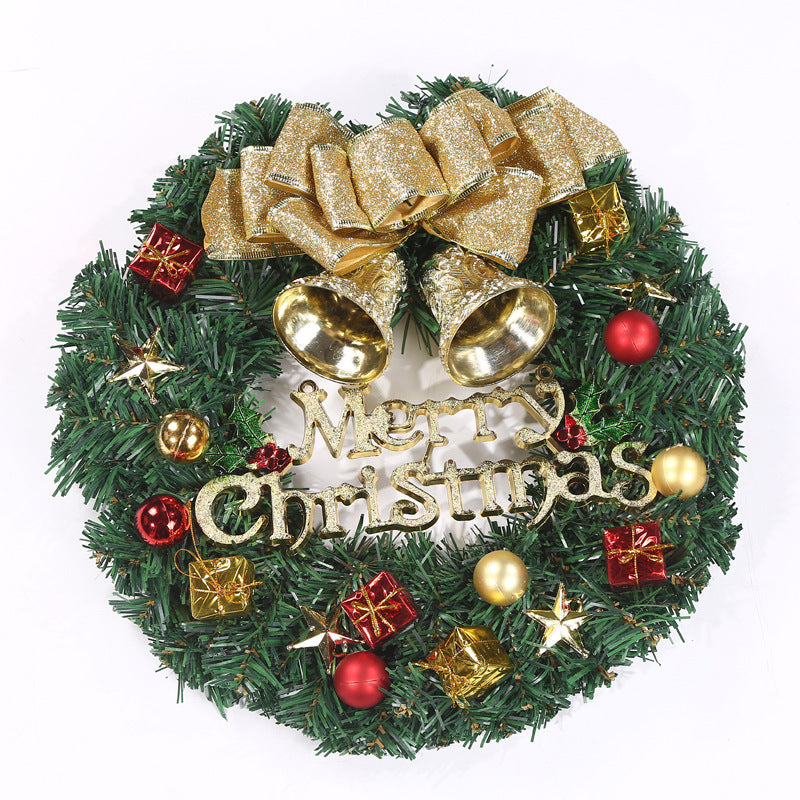 Christmas Garland Window Decoration – Festive Holiday Window Clings & Xmas Home Decor