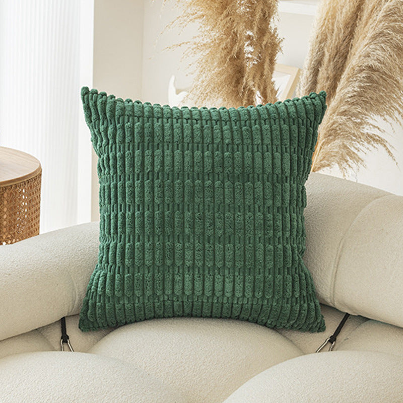 Throw Pillow Covers – Cozy Boho Stripes for Living Room, Couch & Bedroom