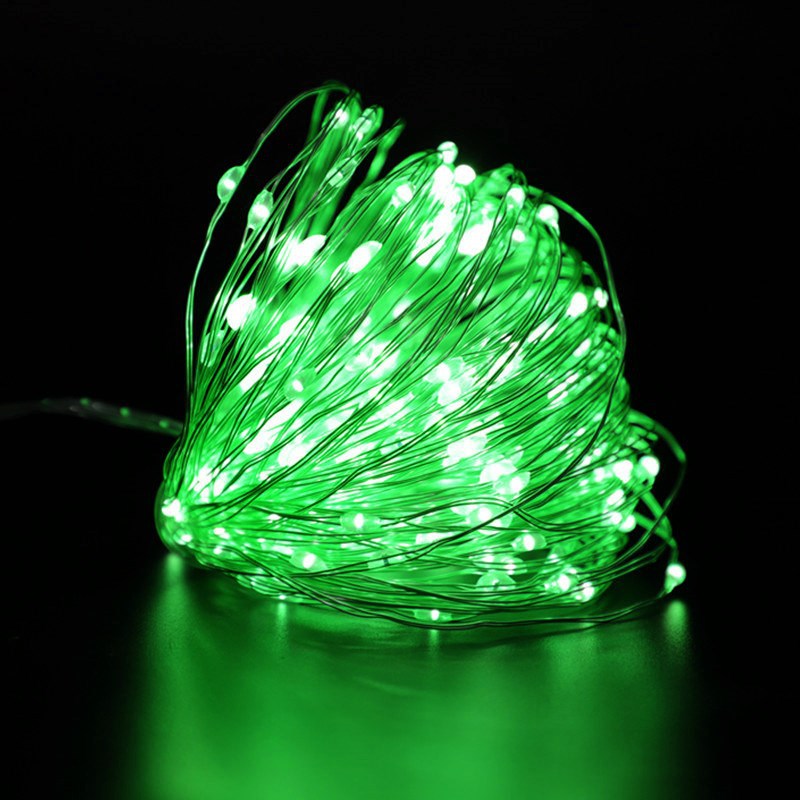 Battery Operated Fairy Lights 1-10M – LED Copper Wire String Lights for  Christmas Tree