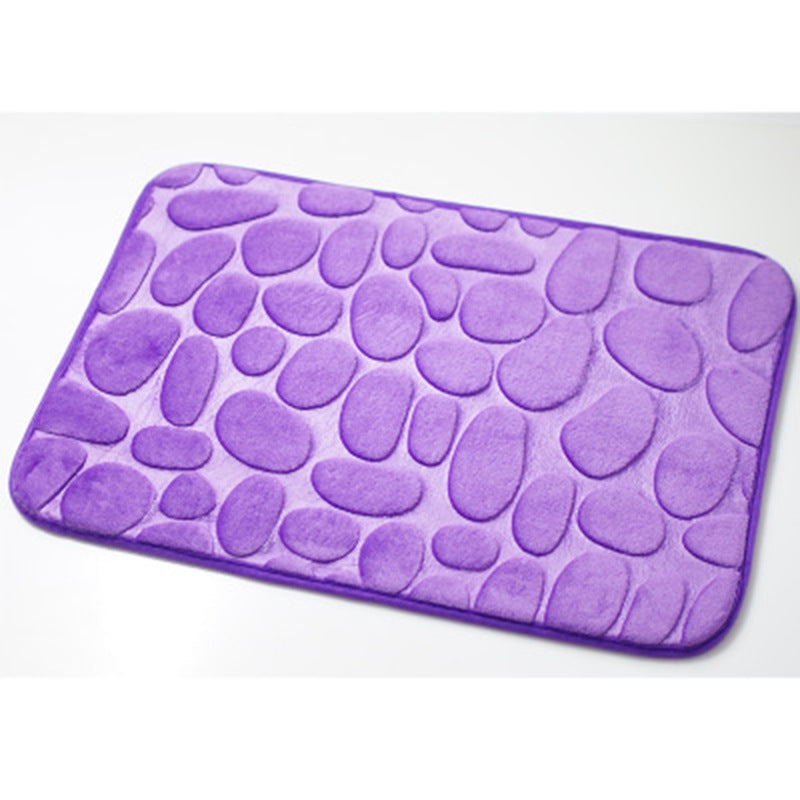Non-Slip Absorbent Floor Mat – Bathroom & Kitchen Water-Absorbing Rug for Home Use