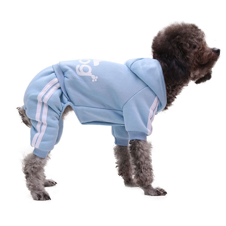 Cozy Pet Sweater Winter Jacket Plush Dog Cat Clothes Cute Button Warm Autumn Pet Outfit
