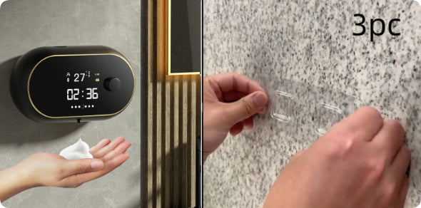 Wall-Mounted Soap Dispenser – Automatic USB Foam Hand Sanitizer