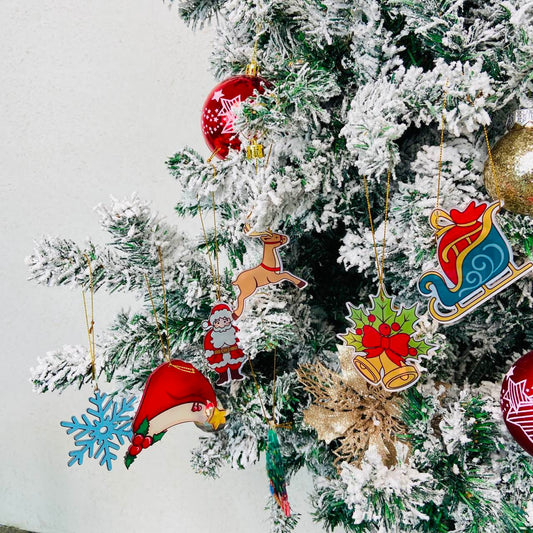 Christmas Hanging Car Ornament – Holiday Decor Pendant for Car & Home