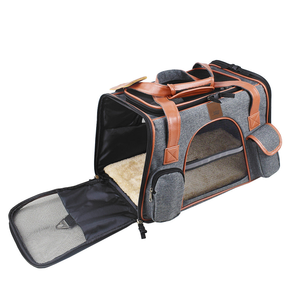 Pet Car Seat & Carrier for Dogs – Stress-Free Travel & Road Trips