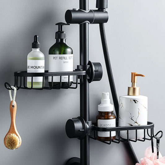 Bathroom Shower Shelf Organizer Rack | Rustproof Aluminum Space Saving Storage Solution