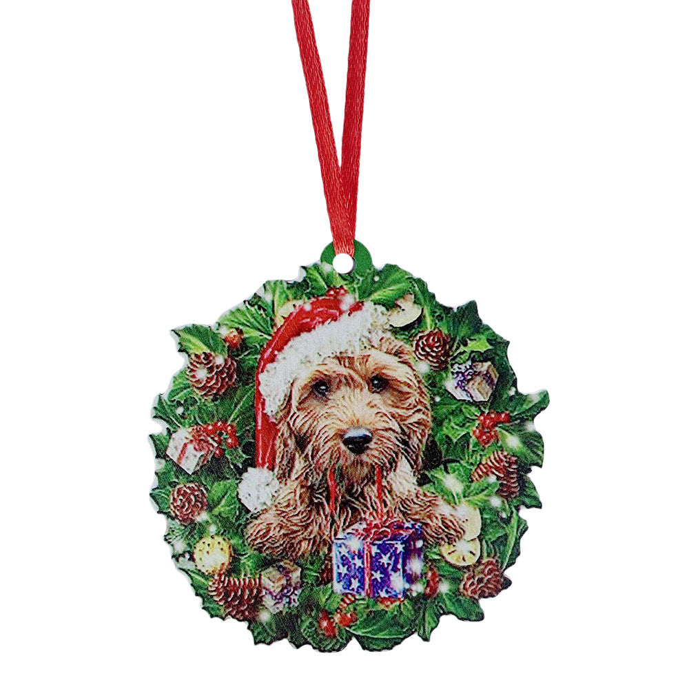 Custom Christmas Tree Ornament Personalized Family Name Hanging Decor