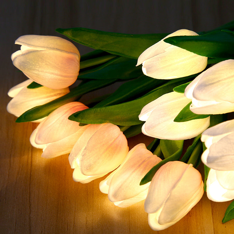 Decorative LED Tulip Night Light – Artificial Flower Table Lamp for Home & Gift Ideas