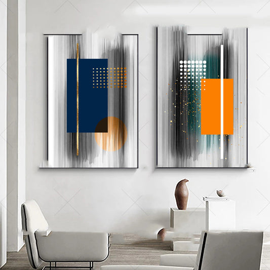Trendy Abstract Canvas Wall Decor – Modern Home Poster for Living Room & Bedroom
