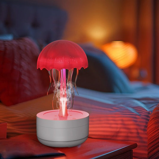Jellyfish Aroma Humidifier Diffuser – Heavy Fog Essential Oil LED Night Light for Home Spa Feel