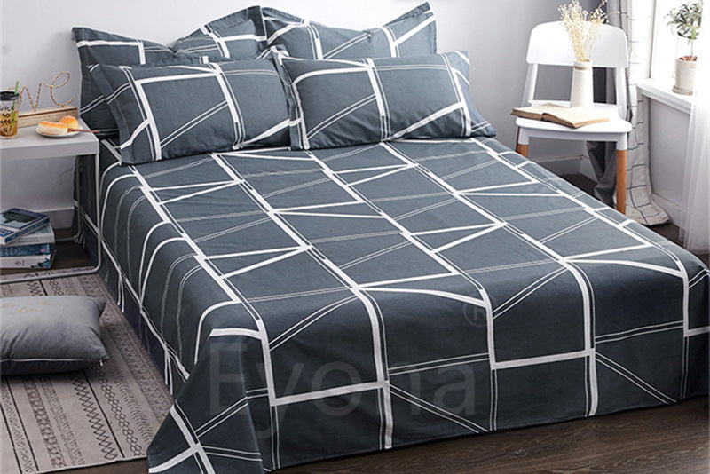 Soft Cartoon Bed Sheets – Single Piece Bedding for Kids, Teens & Dorm Rooms