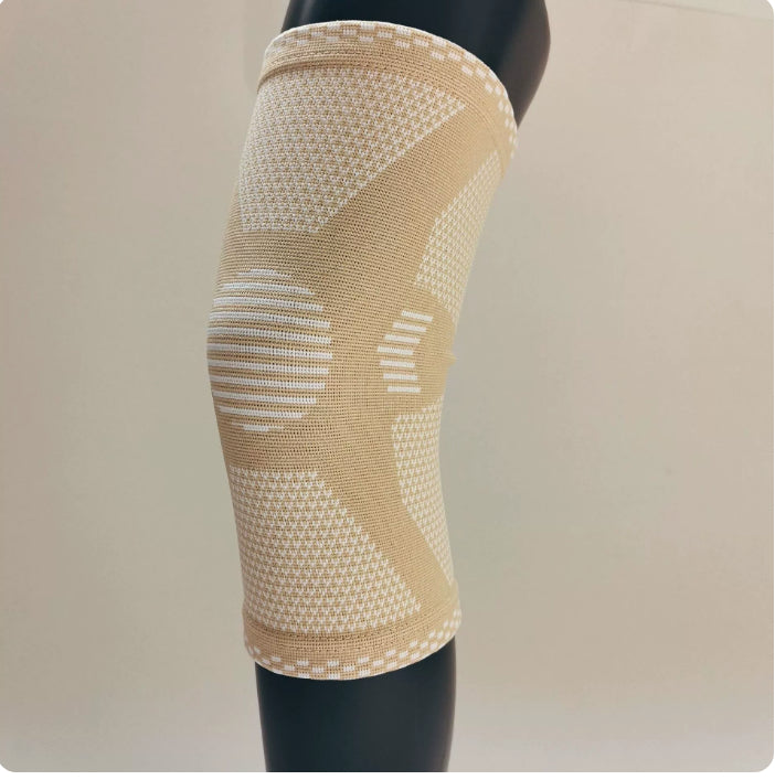 High Elastic Sports Knee Pads | Knitted Knee Support Brace for Running, Training & Active Sports