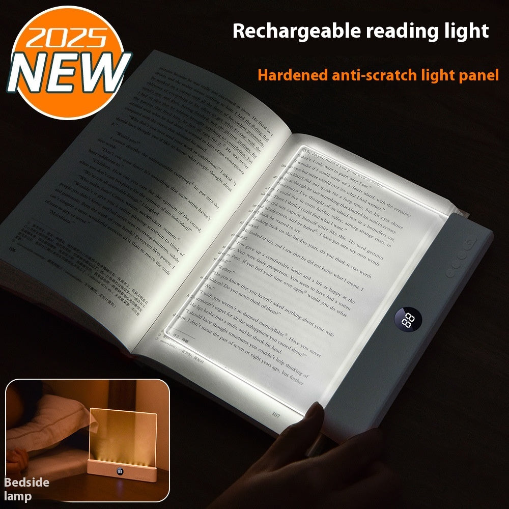 Rechargeable Clip-On LED Reading Light – Eye-Friendly Lamp for Books & Tablets