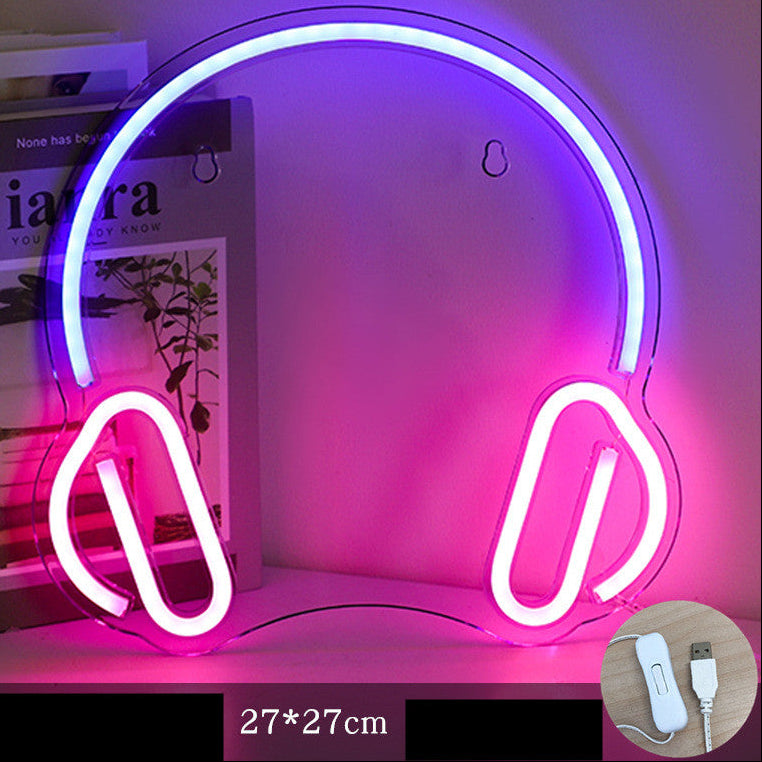Custom LED Neon Letter Light – Acrylic Alphabet Wall Decor for Bedroom