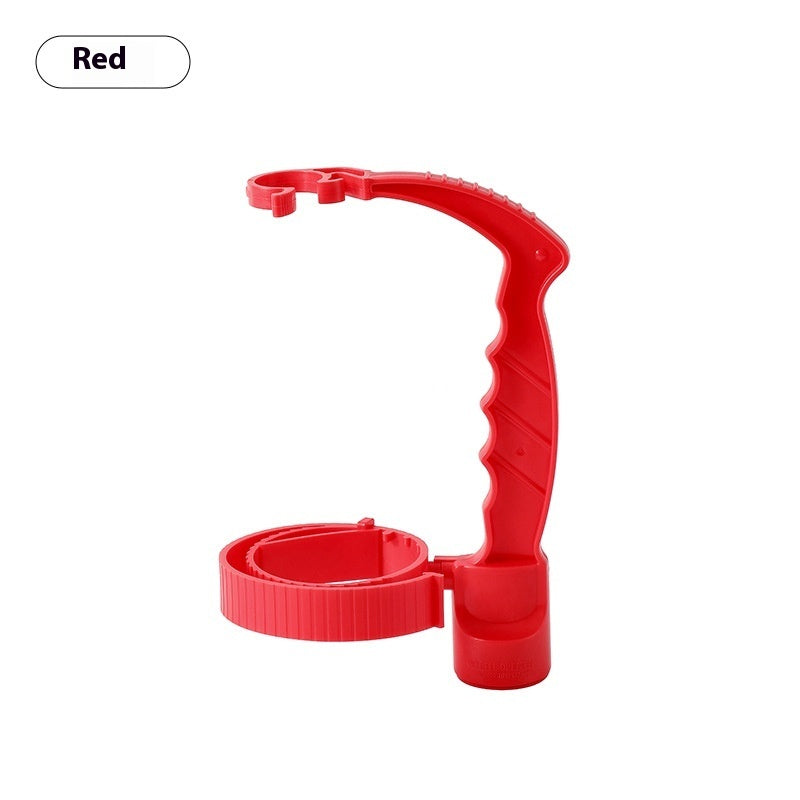 Smart Kitchen Bottle Handle Organizer – Adjustable Pouring Grip for Oil & Beverage Use